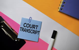 court hearing recorded transcript transcription syracuse ny